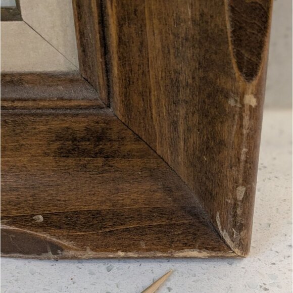 Framed Cowboy Art Print "Heading Them Off" By R.H. Palenske Wood Frame - Picture 3 of 16